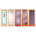 10lite/Glass Solid/Veneer Wood French Door